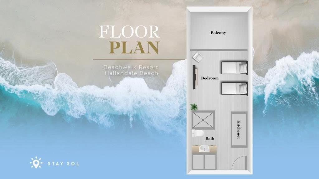 Balcony - Pool - Near Beach - Gym Hallandale Beach Exteriör bild